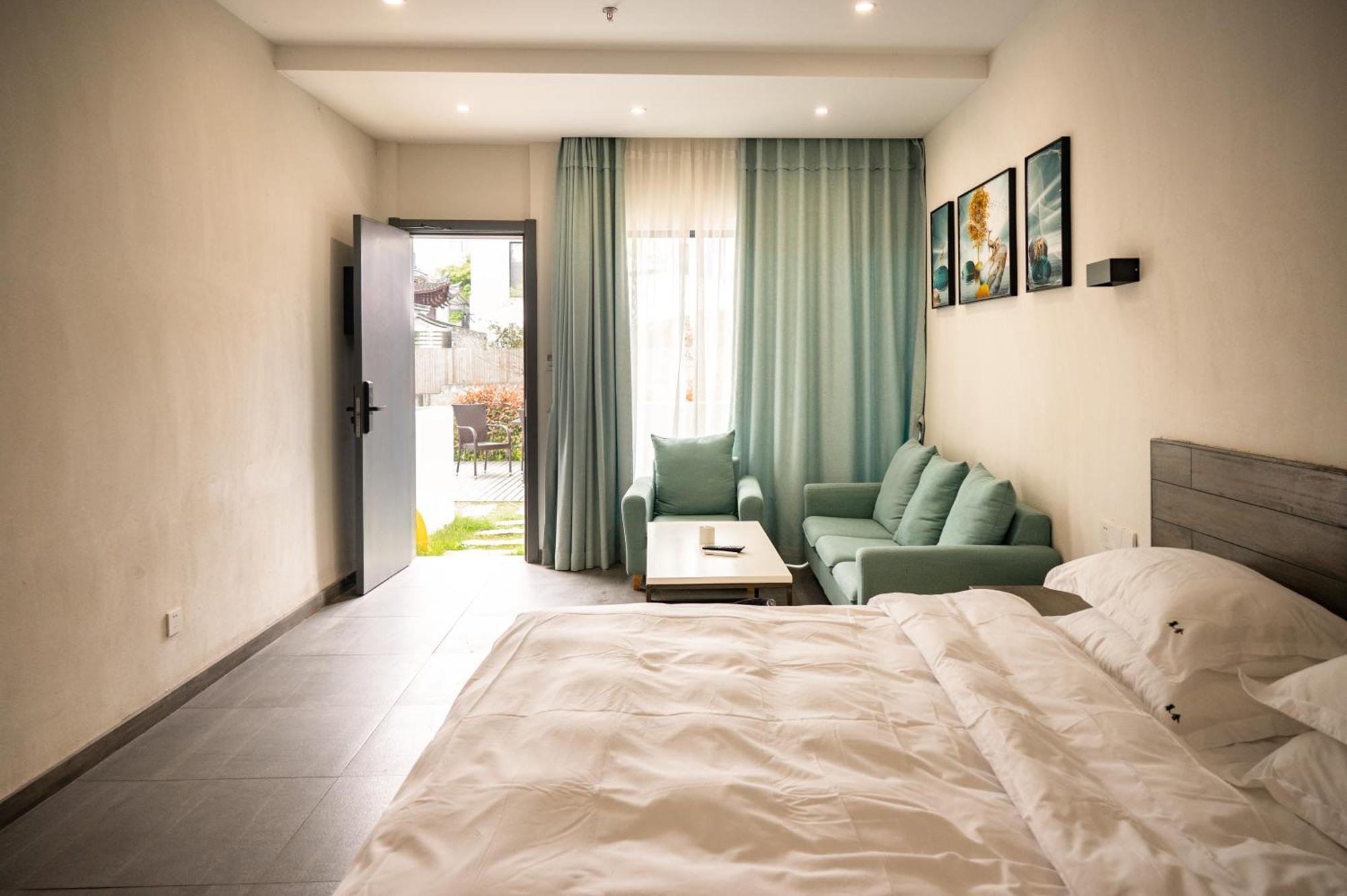 Tingjian Musu Private Soup Design Homestay - South Gate Of Wuzhen Xizha Scenic Area Tongxiang Luaran gambar