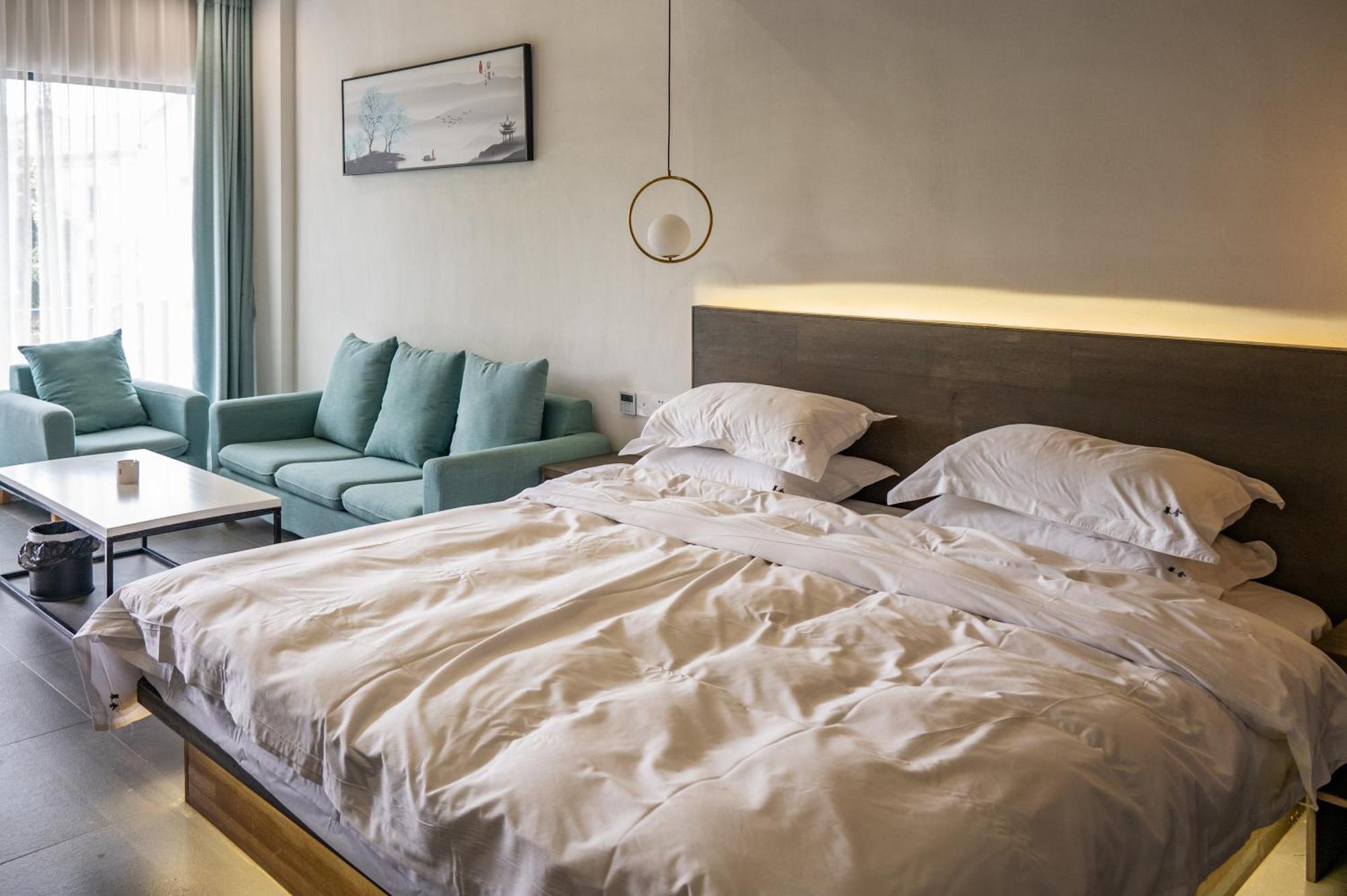 Tingjian Musu Private Soup Design Homestay - South Gate Of Wuzhen Xizha Scenic Area Tongxiang Luaran gambar