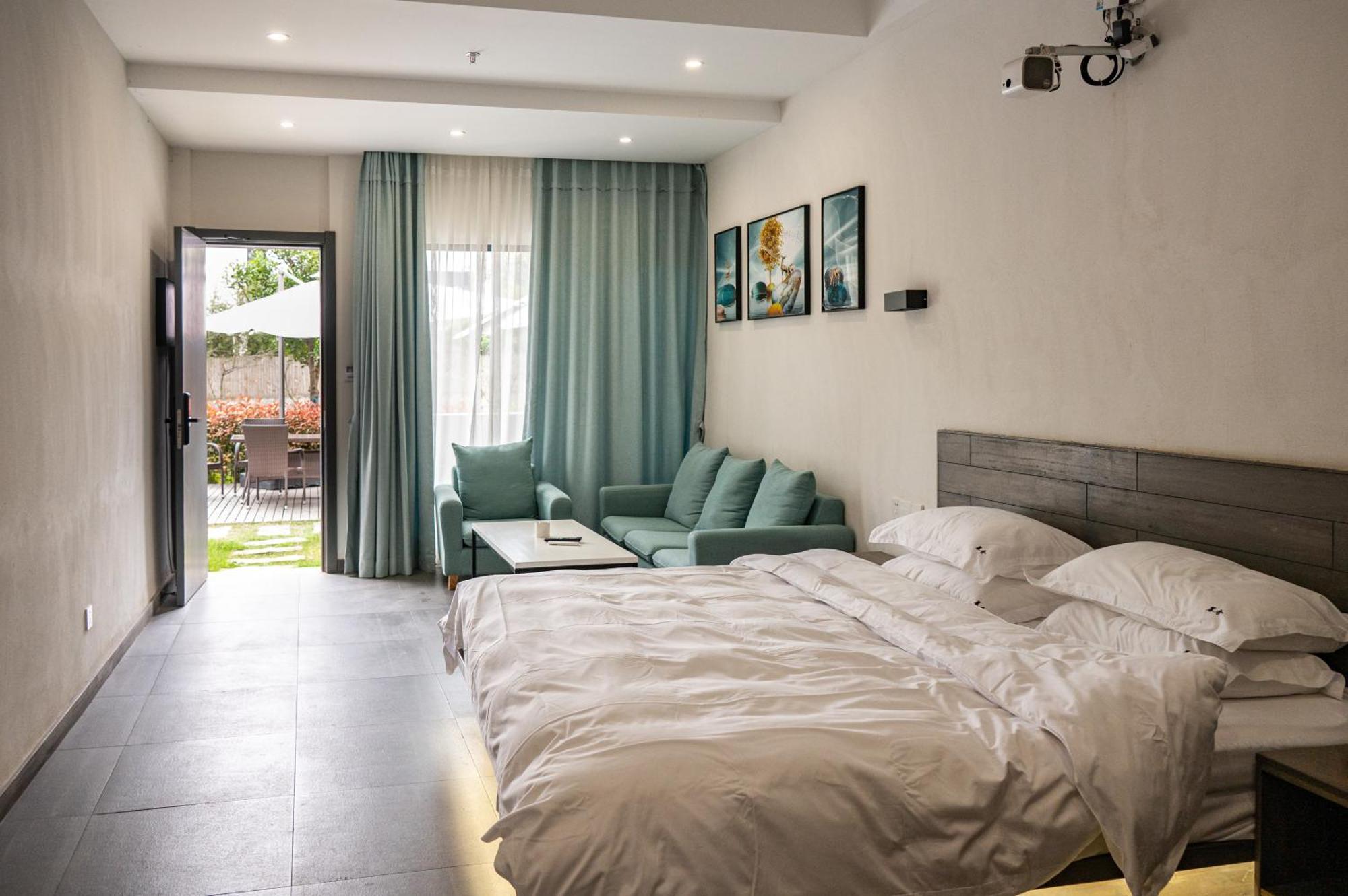 Tingjian Musu Private Soup Design Homestay - South Gate Of Wuzhen Xizha Scenic Area Tongxiang Luaran gambar