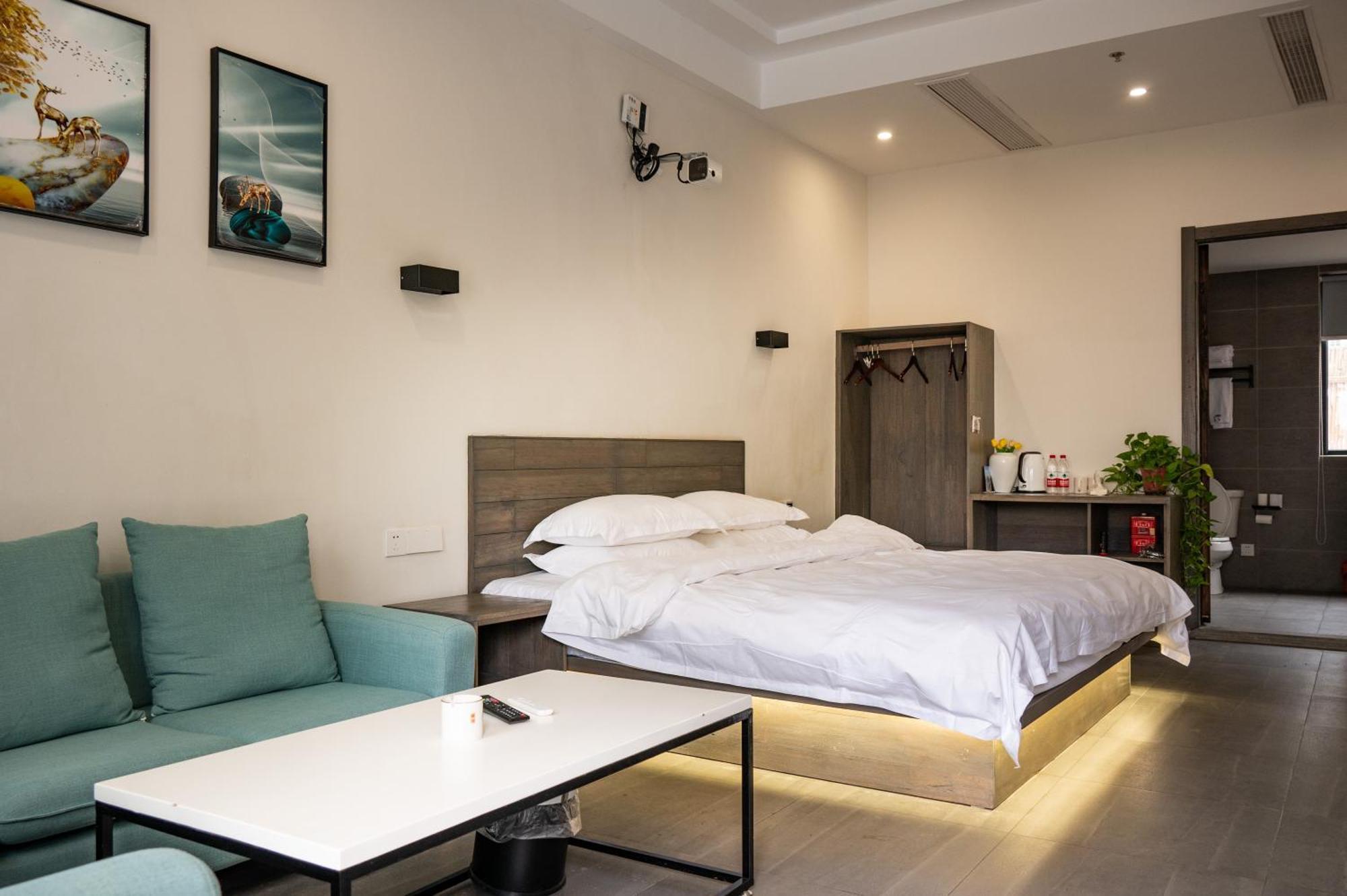 Tingjian Musu Private Soup Design Homestay - South Gate Of Wuzhen Xizha Scenic Area Tongxiang Luaran gambar
