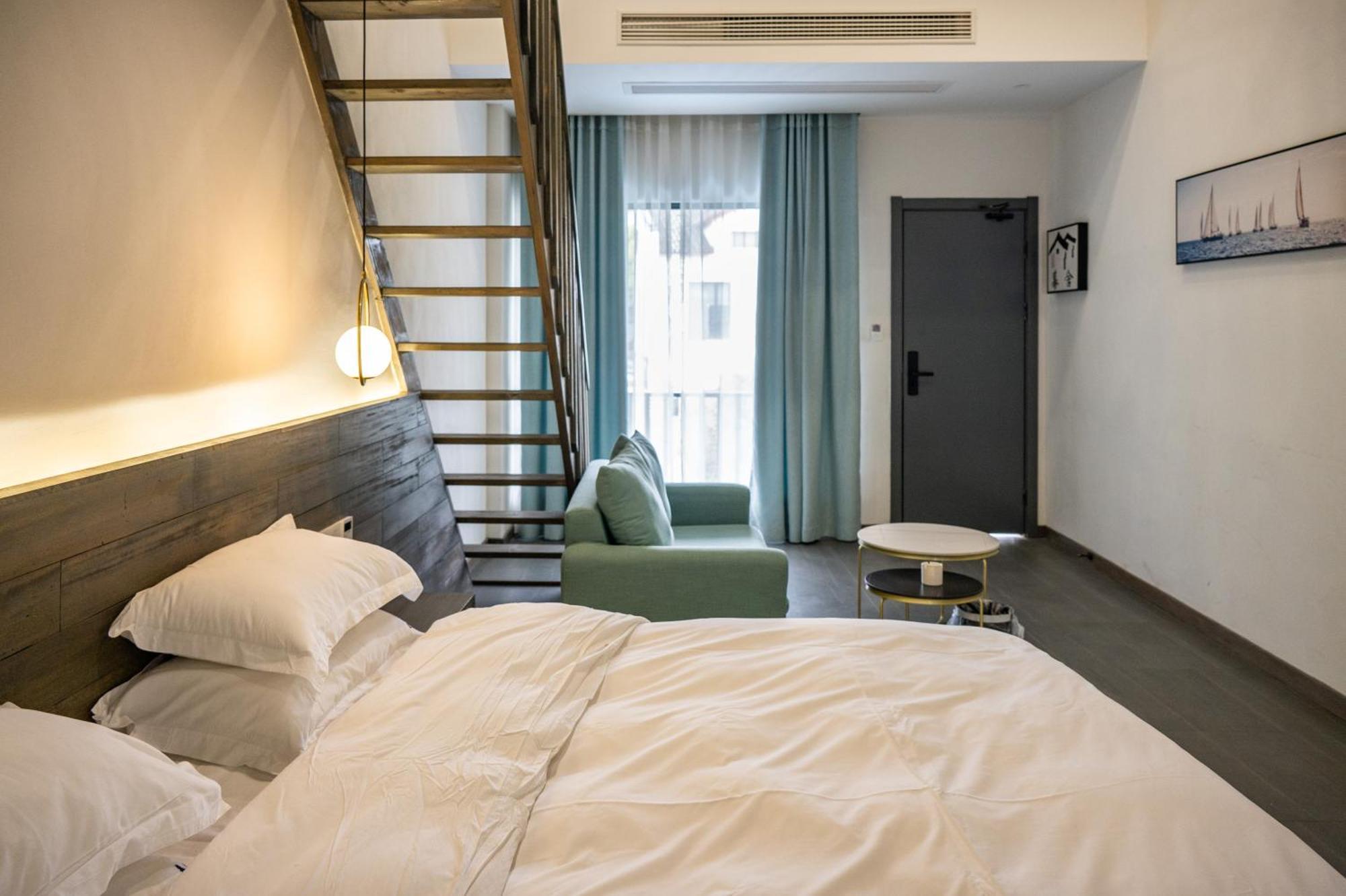 Tingjian Musu Private Soup Design Homestay - South Gate Of Wuzhen Xizha Scenic Area Tongxiang Luaran gambar