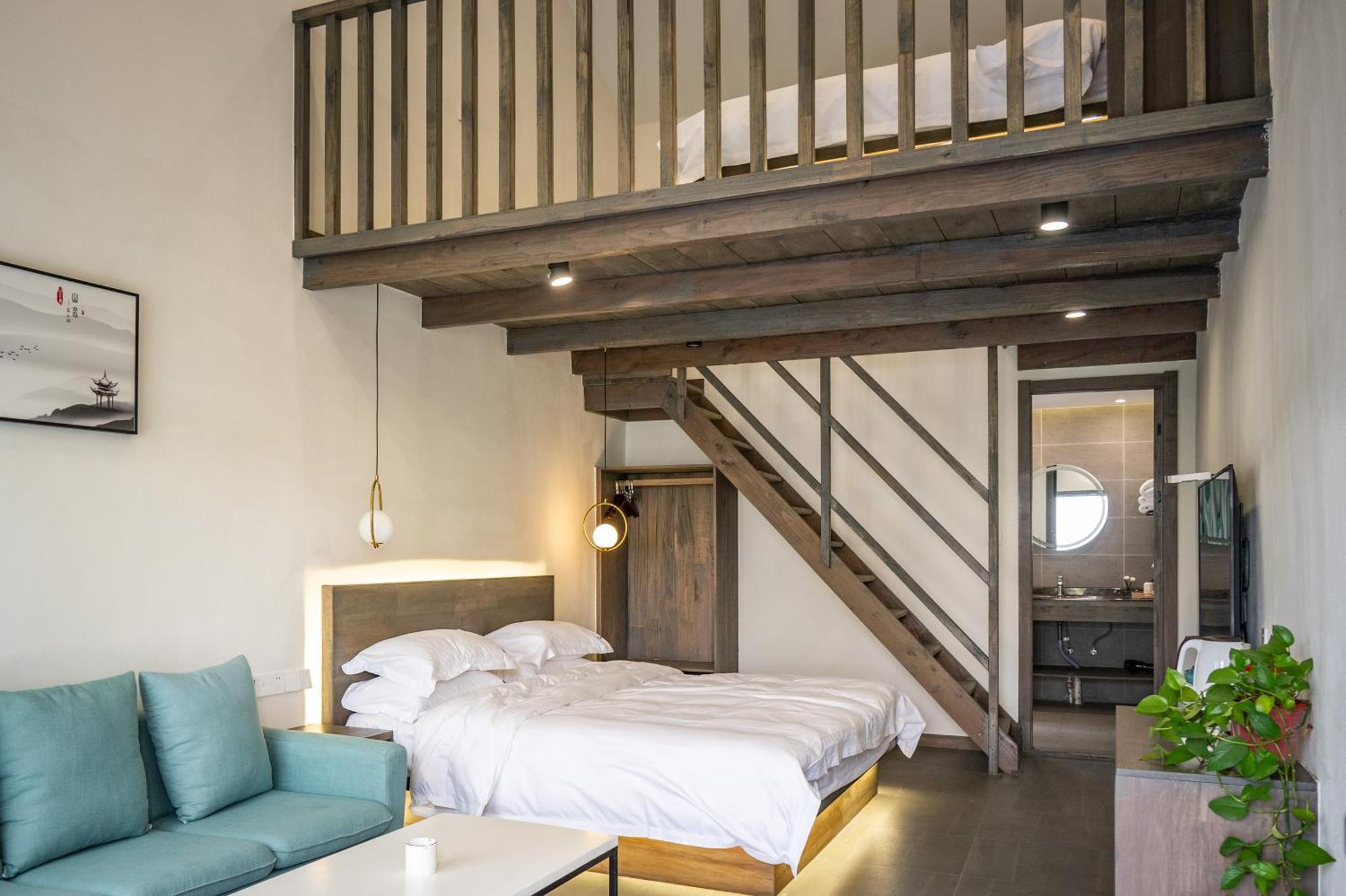 Tingjian Musu Private Soup Design Homestay - South Gate Of Wuzhen Xizha Scenic Area Tongxiang Luaran gambar