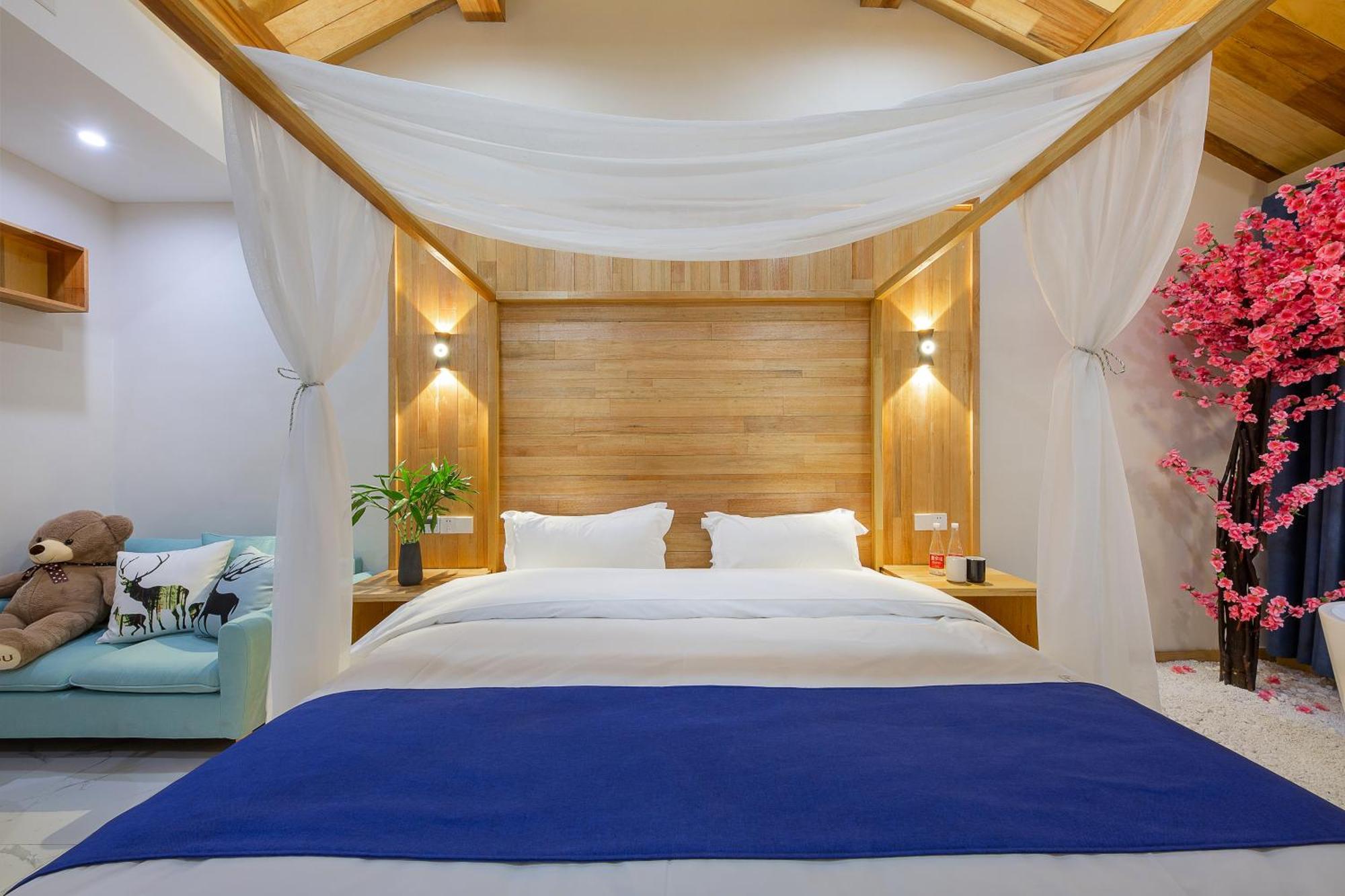 Tingjian Musu Private Soup Design Homestay - South Gate Of Wuzhen Xizha Scenic Area Tongxiang Luaran gambar