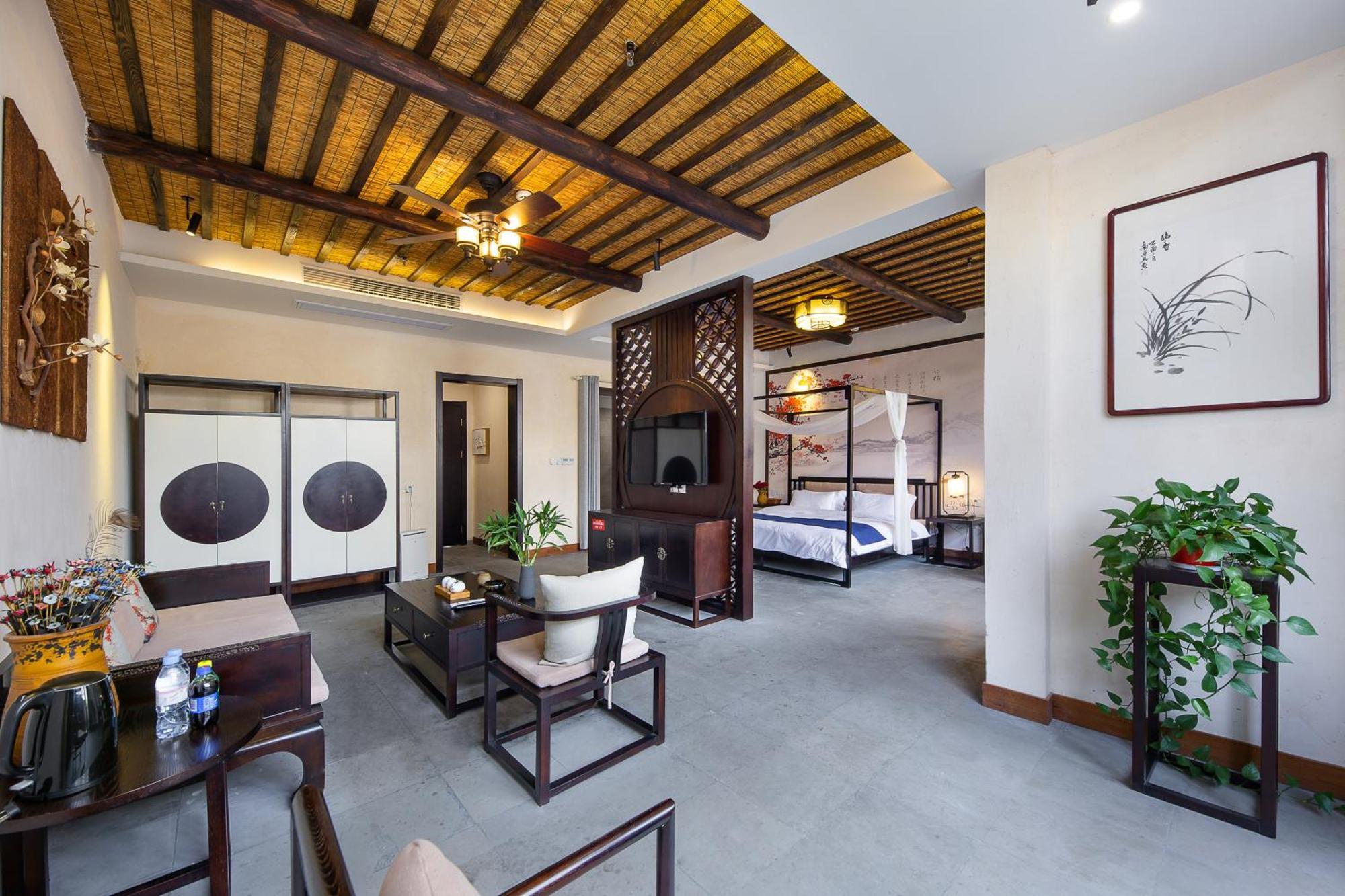 Tingjian Musu Private Soup Design Homestay - South Gate Of Wuzhen Xizha Scenic Area Tongxiang Luaran gambar