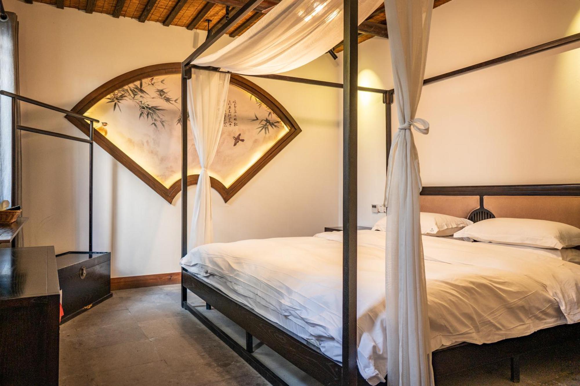 Tingjian Musu Private Soup Design Homestay - South Gate Of Wuzhen Xizha Scenic Area Tongxiang Luaran gambar