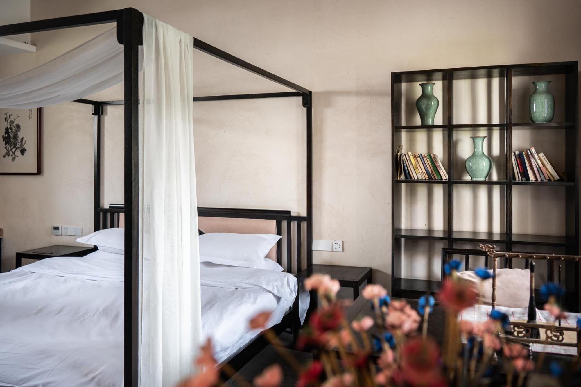 Tingjian Musu Private Soup Design Homestay - South Gate Of Wuzhen Xizha Scenic Area Tongxiang Luaran gambar