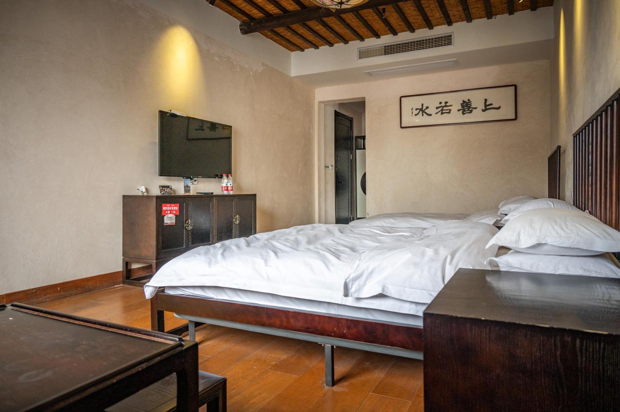 Tingjian Musu Private Soup Design Homestay - South Gate Of Wuzhen Xizha Scenic Area Tongxiang Luaran gambar
