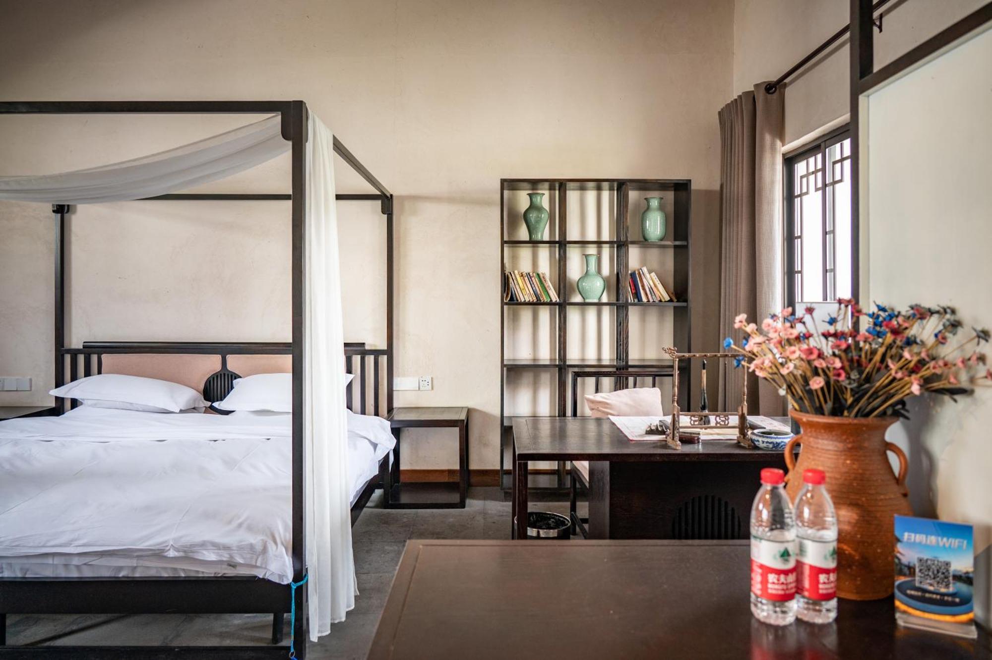 Tingjian Musu Private Soup Design Homestay - South Gate Of Wuzhen Xizha Scenic Area Tongxiang Luaran gambar